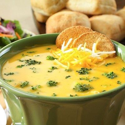 Самый быстрый сырный суп