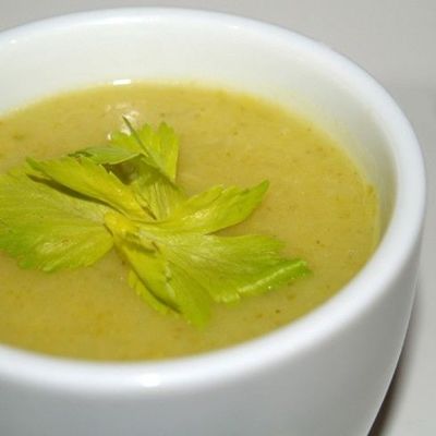 Диетический суп из сельдерея