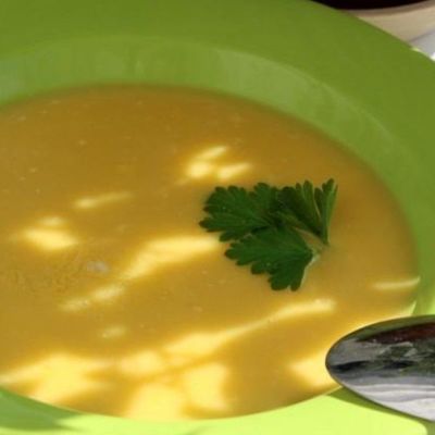 Сырный крем суп с плавленым сыром