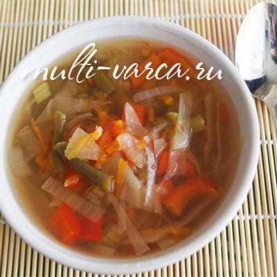 Овощной суп из сельдерея для похудения