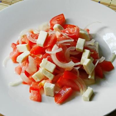 Салат с плавленым сыром