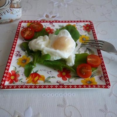 Вареное яйцо на завтрак за одну минуту