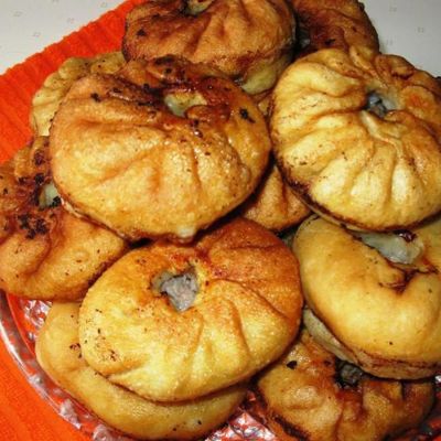 Татарские пирожки перемячи с мясом