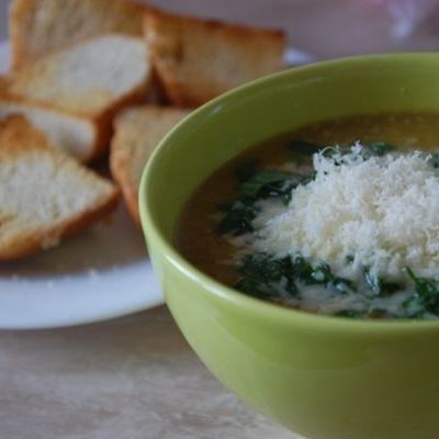 Крем-суп из чечевицы