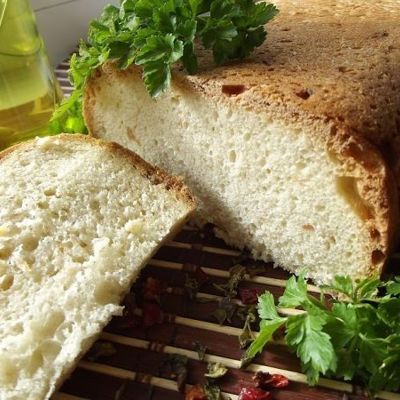 Хлеб с кальмарами в хлебопечке