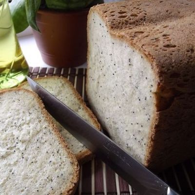Маковый хлеб в хлебопечке