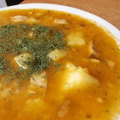 Гороховый суп в мультиварке