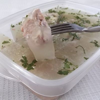 Рецепт холодца из свиных ножек