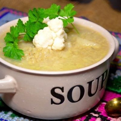 Вкусный суп из цветной капусты