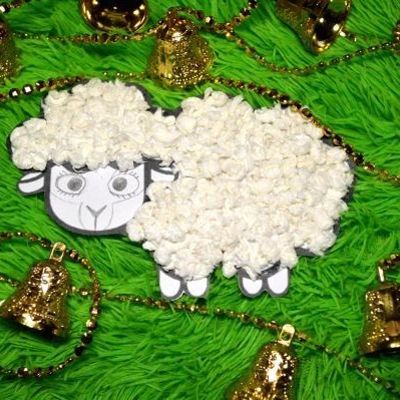 Елочная игрушка Овечка