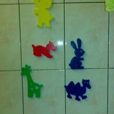 Игры в ванной или как занять ребёнка.