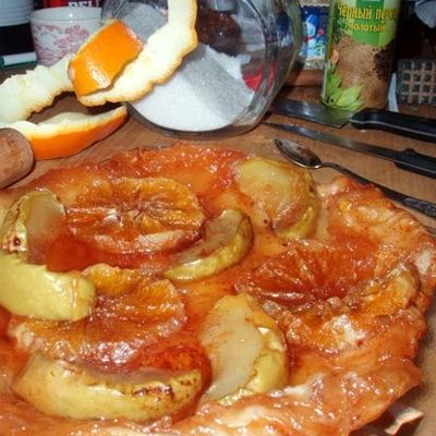 Пирог Яблочно-апельсиновая вкуснятина.
