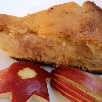 Быстрый пирог с яблоками Мечта сладкоежки