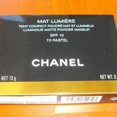 Великолепная пудра Chanel Mat Lumiere