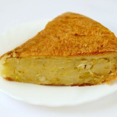 Пирог с картофелем и сыром в мультиварке