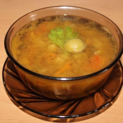 Быстрый суп из чечевицы
