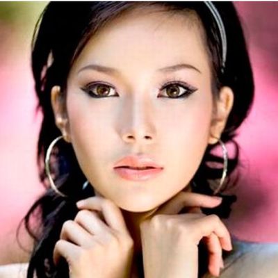 Свадебный макияж азиатских глаз