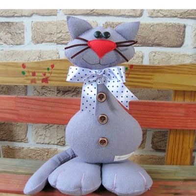Коты из фетра - 4 мастер-класса
