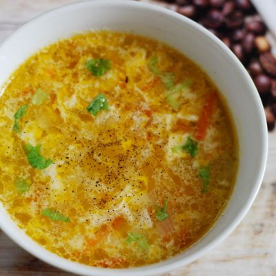 Домашний сырный суп без мяса