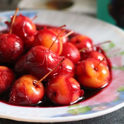 Райские яблочки в ягодном сиропе декор для тортов и отличное варенье