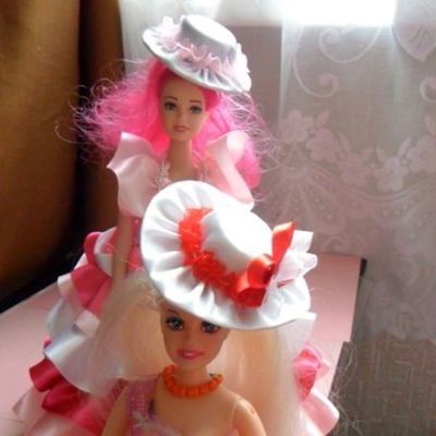 МК - Шляпка для куклы