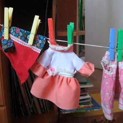 Играем в маму или приучаем ребенка к порядку