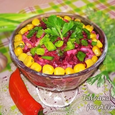 Вкусный салат из свёклы
