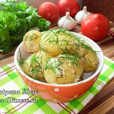 Молодая картошка в духовке