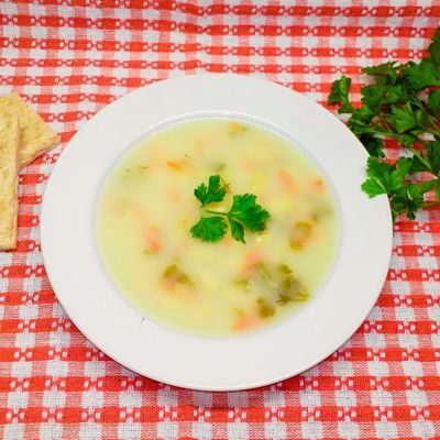 Чечевичный суп с сывороткой