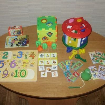 Развивающие игрушки для детей 3-4 года