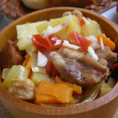 Картошка тушеная с куриным филе в мультиварке и Картошка тушеная с мясом в мультиварке — 5 пошаговых рецептов