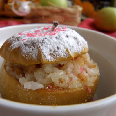 Волшебные яблоки в духовке - постный десерт