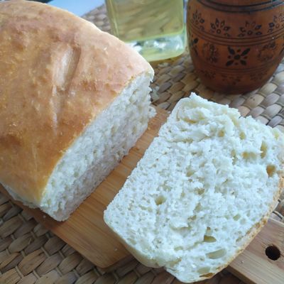 Быстрый хлеб вкусный хлеб: простейший рецепт