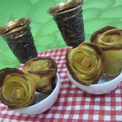 Как приготовить картофельные розы - новый рецепт