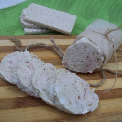 Как приготовить нежную колбасу из курицы дома очень простой рецепт