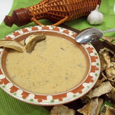 Вкусный грибной крем-суп со сливками - очень подробный рецепт