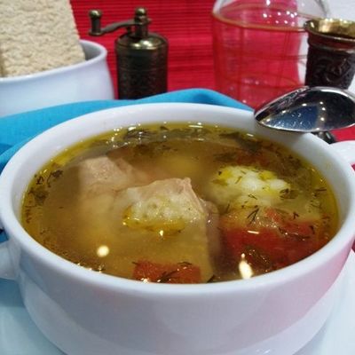 Вкуснейший куриный суп с цветной капустой пальчики оближешь