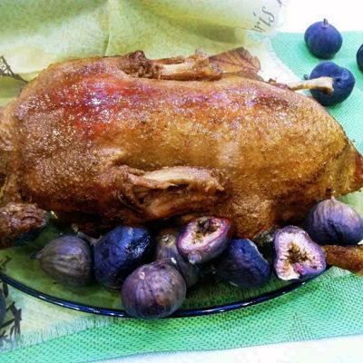 Мой новый рецепт вкусной утки в духовке с инжиром на Новый год 2022