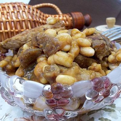 Фасоль с мясом по-кавказски - вкусное и сытное блюдо