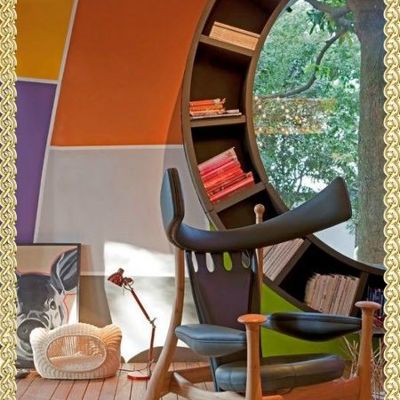 Необычные полки для книг. 29 интересных идей