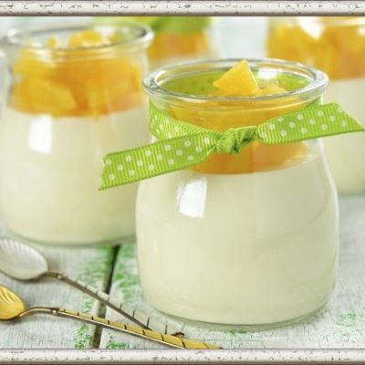 Молочный десерт с желатином. 16 вкусных рецептов