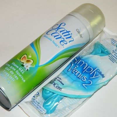 Отзыв на гель для бритья для женщин от GILLETTE: Avocado Twist Satin Care