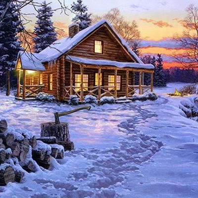 30 красивых зимних пейзажей