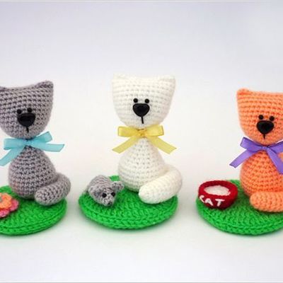 Вязаные игрушки. 4 мастер-класса