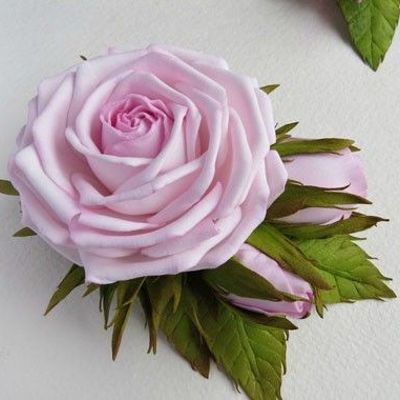 Заколки из фоамирана
