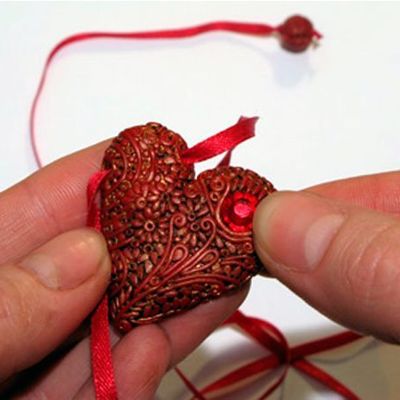Сердечки из полимерной глины - 5 мастер-классов