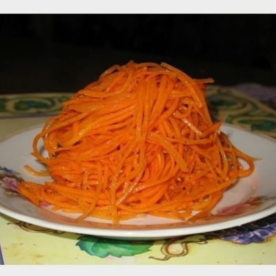 Морковь - ча.