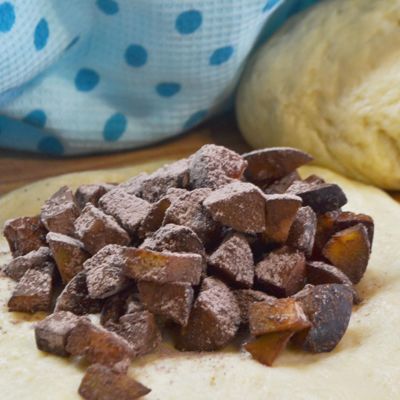 Сливово-шоколадная начинка для пирогов