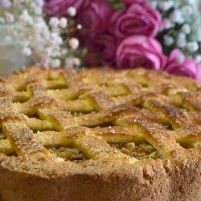 Удивительный яблочный пирог с орехами - простой пошаговый рецепт