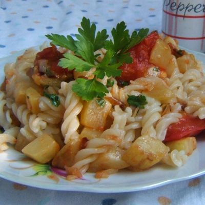 Макароны по-летнему